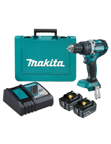 MAKITA WKRĘTARKA UDAROWA 18V DHP484RTE 54 30Nm 2x5,0Ah BL