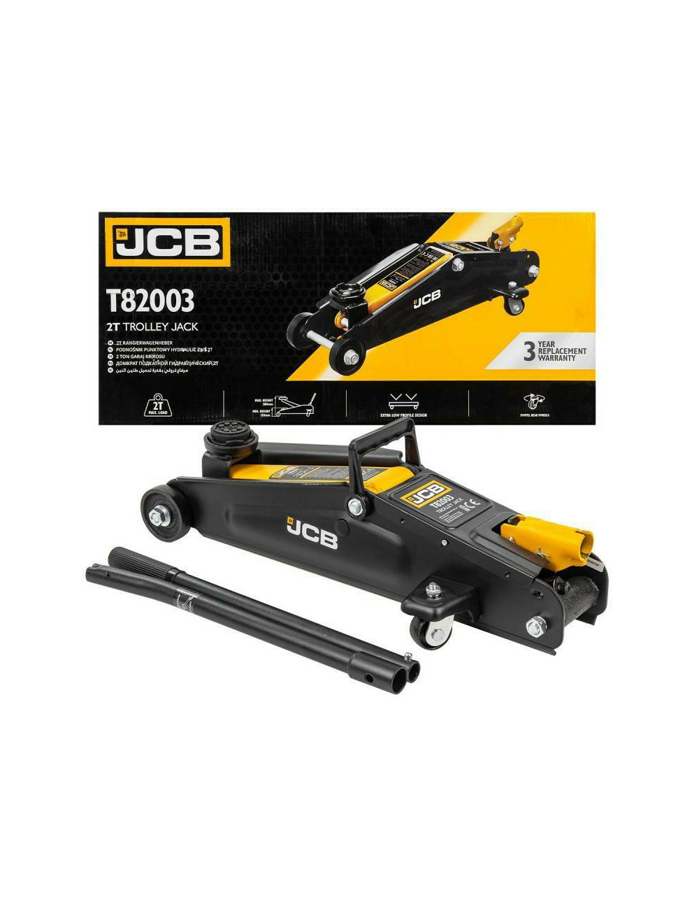 JCB DŹWIGNIK "ŻABA" 2T 130-380mm