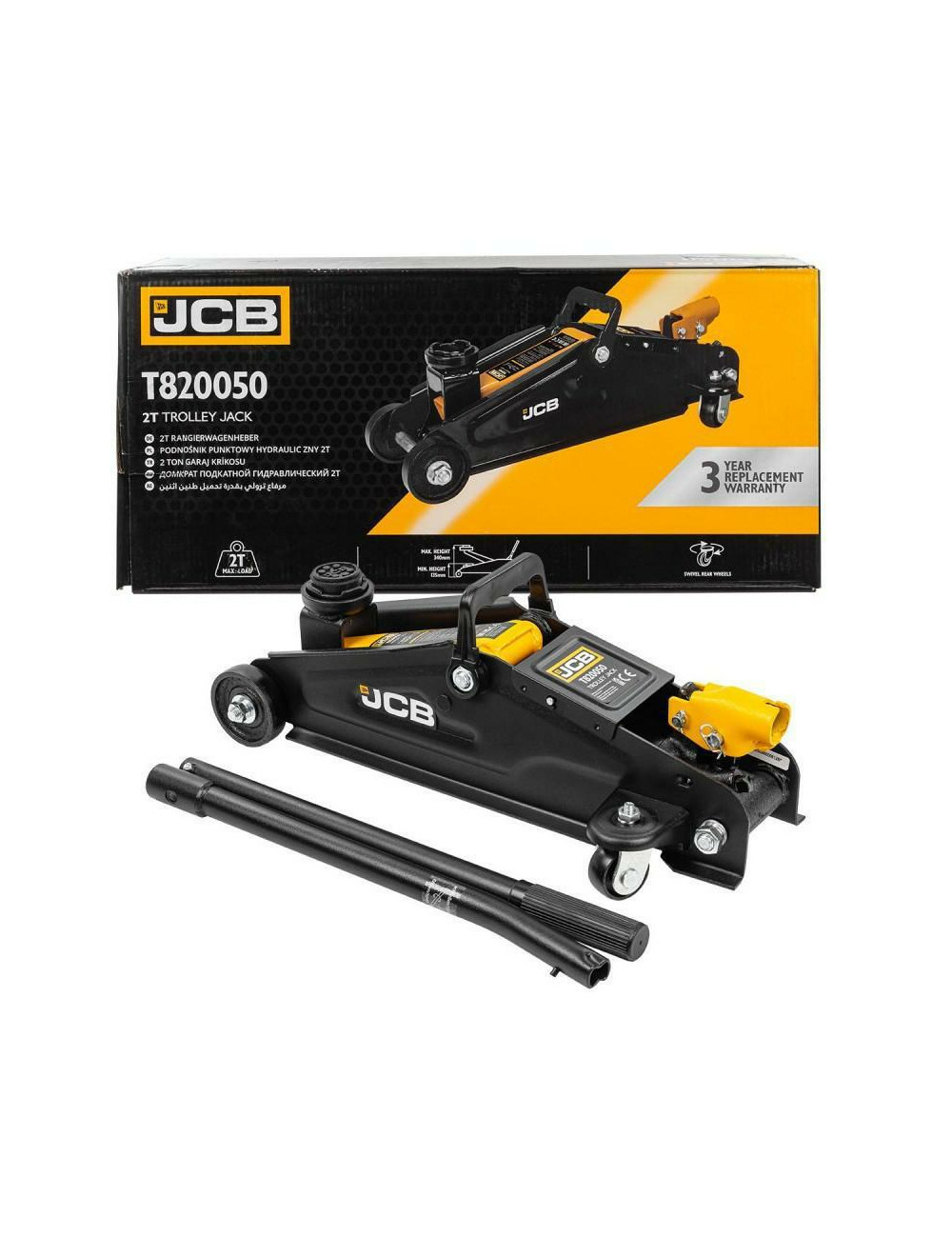 JCB DŹWIGNIK "ŻABA" 2T 135-340mm