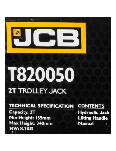 JCB DŹWIGNIK "ŻABA" 2T 135-340mm