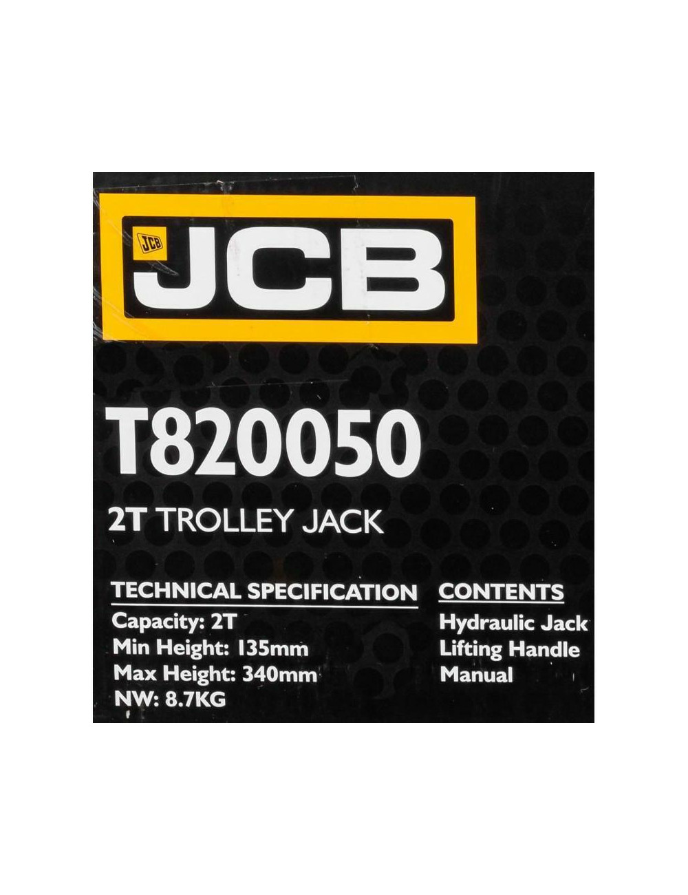 JCB DŹWIGNIK "ŻABA" 2T 135-340mm