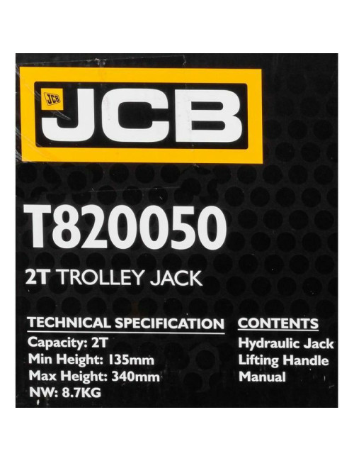 JCB DŹWIGNIK "ŻABA" 2T 135-340mm