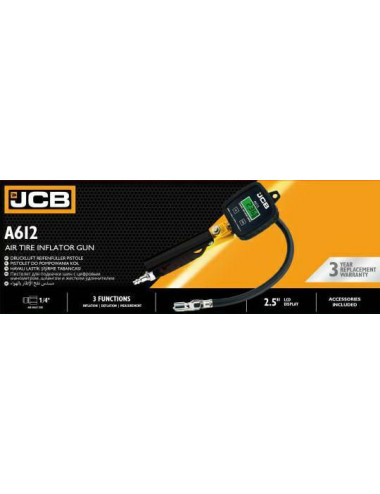 JCB PISTOLET DO POMPOWANIA KÓŁ