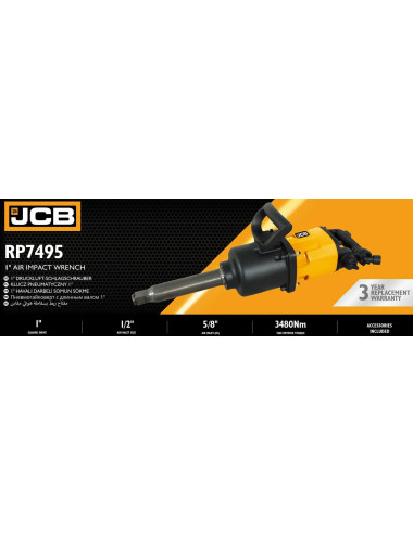 JCB PNEUMATYCZNY KLUCZ 1"