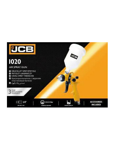 JCB PISTOLET LAKIERNICZNY