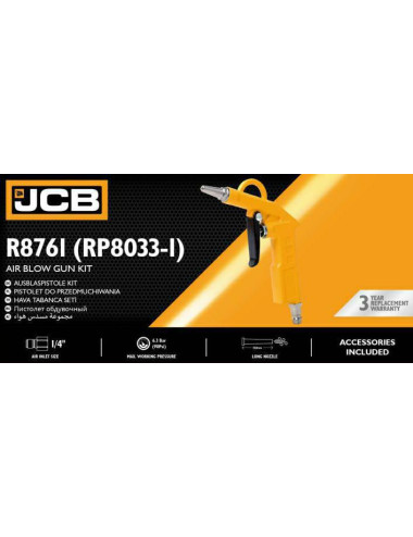 JCB PISTOLET DO PRZEDMUCHIWANIA