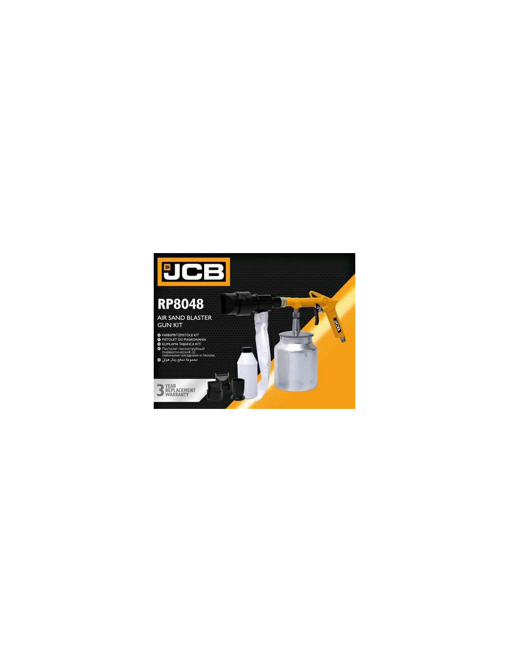JCB PISTOLET DO PIASKOWANIA