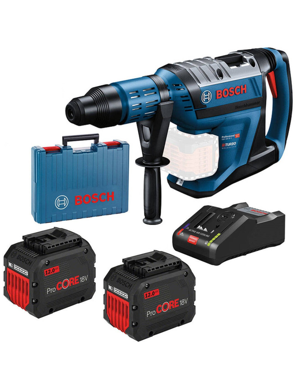 BOSCH MŁOT GBH 18V-45 C 2x12,0Ah PROCORE