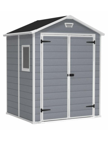 KETER DOMEK OGRODOWY MANOR 6x5DD SZARO BIAŁY
