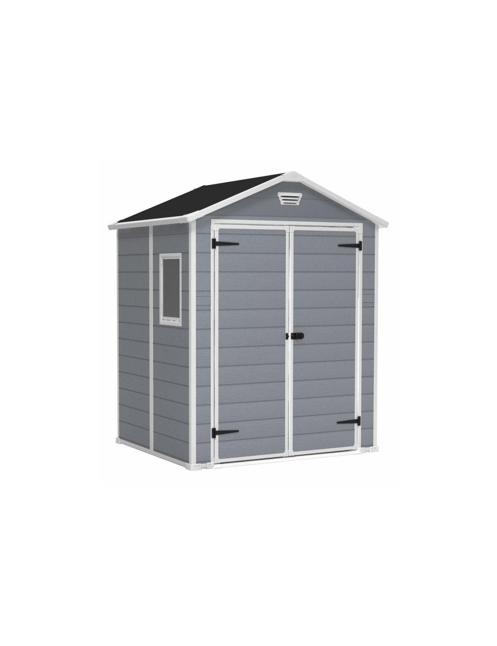 KETER DOMEK OGRODOWY MANOR 6x5DD SZARO BIAŁY