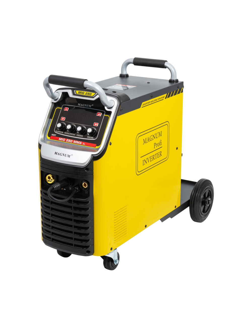 PÓŁAUTOMAT SPAWALNICZY MIG-280 MMAV2 IGBT 4x4, 300A 60% 400V, MB24 5, GP50, MIT, KABLE MMA, D300, W16P5