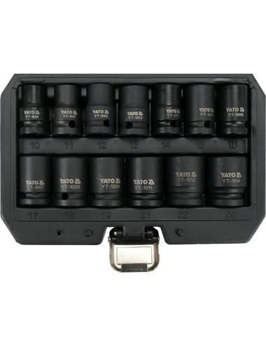 YATO NASADKI UDAROWE 13cz. 1/2" 10-24mm YT-10251