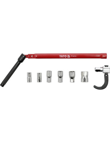 YATO KLUCZ ŁAMANY DO INSTALACJI ARMATURY 8w1 YT-24781