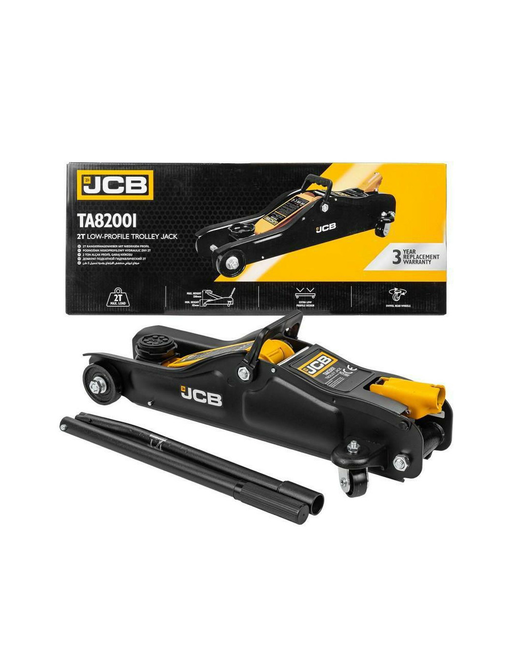 JCB DŹWIGNIK "ŻABA" 2T NISKOPROFILOWY