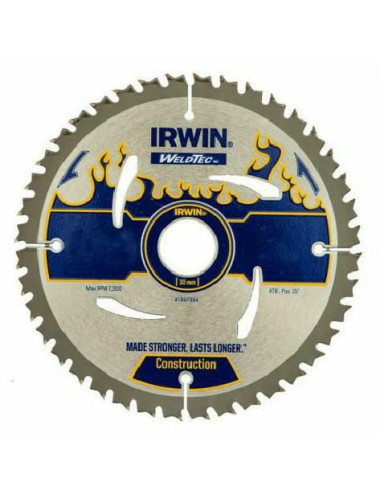 IRWIN PIŁA TARCZA WIDIA 165*30*40z CSB