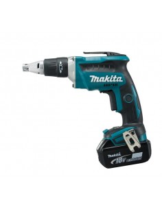 MAKITA WKRĘTARKA DO PŁYT KARTONOWO - GIPSOWYCH 18V 2 x 3,0Ah LI-ION DFS452RFE