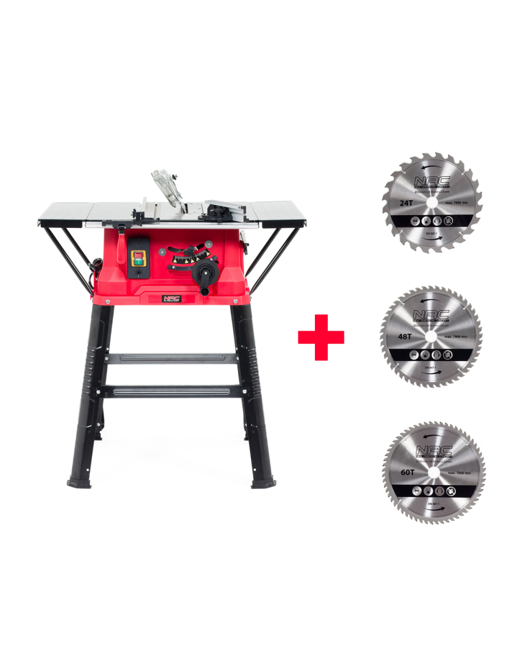 NAC PILARKA STOŁOWA STOŁOWA 2000W 4x TARCZA 254mm