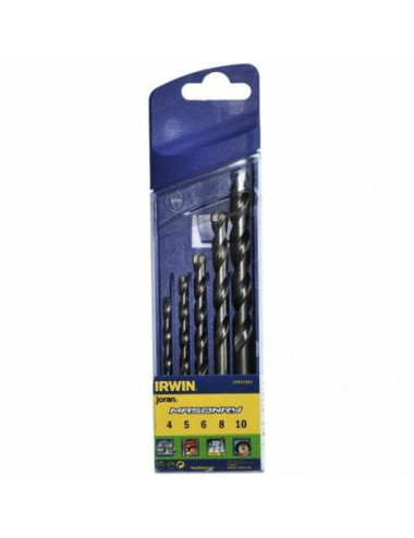 IRWIN WIERTŁO DO BETONU MASONRY 5cz. 4, 5, 6, 8, 10 mm