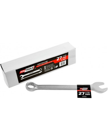 AWTOOLS KLUCZ PŁASKO-OCZKOWY CrV DIN3113 ROZMIAR: 27 (MM)