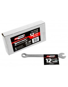 AWTOOLS KLUCZE PŁASKO-OCZKOWE KOMPLET 10elem. 6,7,8,10,12,13,14,15,17,19 mm