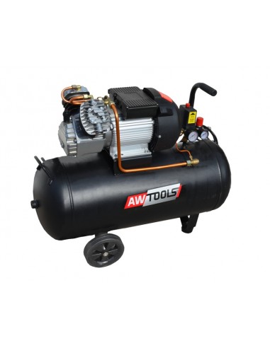 AWTOOLS SPRĘŻARKA OLEJOWA ZVA-100L V WYDAJNOŚĆ 370/min. ZBIORNIK 100l