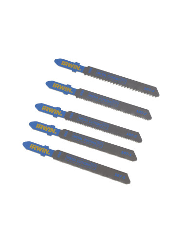 IRWIN BRZESZCZOT HSS DO WYRZYNARKI TYP T METAL KOMPLET 5szt. 0,5 - 6mm, w blistrze