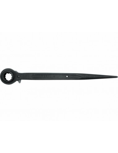 VOREL KLUCZ NASADKOWY DWUSTRONNY Z GRZECHOTKĄ 19x22MM DO RUSZTOWAŃ   52936