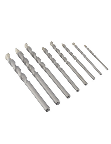 IRWIN WIERŁO DO BETONU KOMPLET 8szt. 3, 4, 5, 6, 7, 8, 9 i 10mm w kasecie