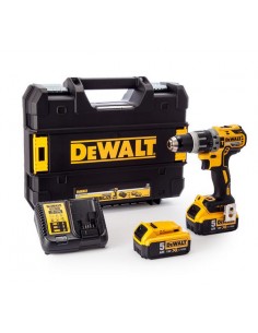 DEWALT WIERTARKO-WKRĘTARKA UDAROWA 18V 70/27Nm 2x5,0Ah LI-ION BRUSHLESS WALIZKA TSTAK DCD796P2