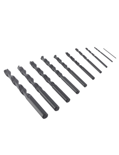 IRWIN WIERŁO METAL HSS-R DIN338 KOMPLET 10szt. 1-2-3-4-5-6-7-8-9-10mm w kasecie