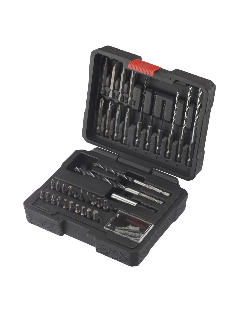 IRWIN WIERTŁO BETON METAL DREWNO KOMPLET 37szt. do wiercenia w murze (4, 5, 6mm) w metalu (2, 3, 4