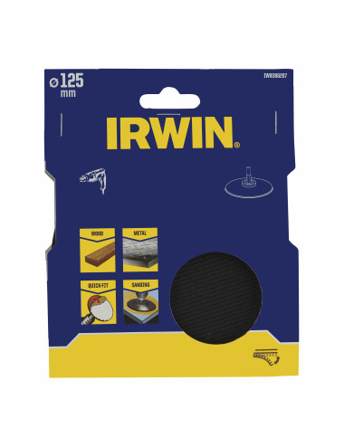 IRWIN DYSK TRZPIENIOWY RZEP 125mm QUICK-FIT