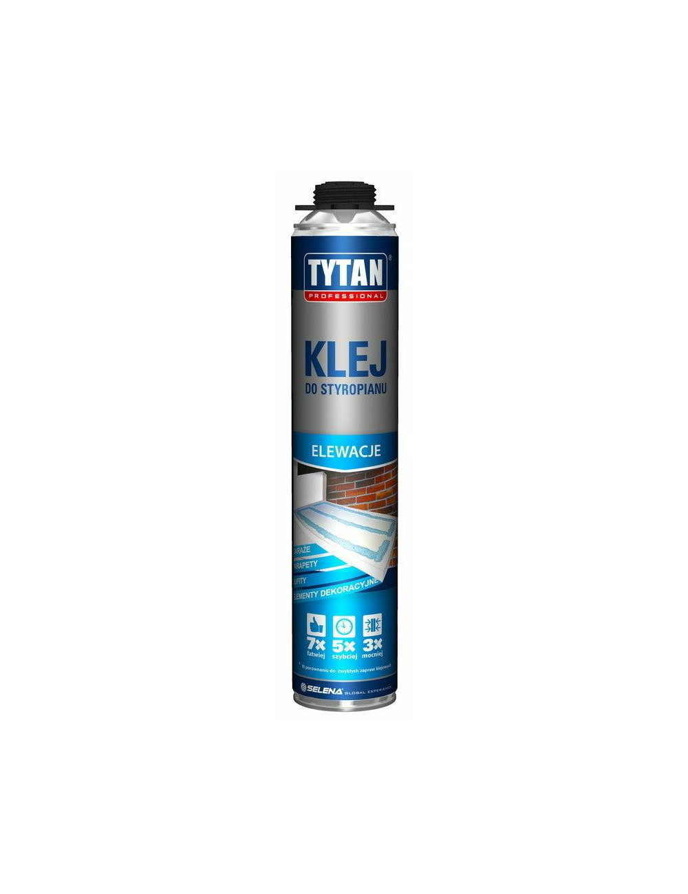 TYTAN KLEJ DO STYROPIANU PISTOLETOWY 750ml