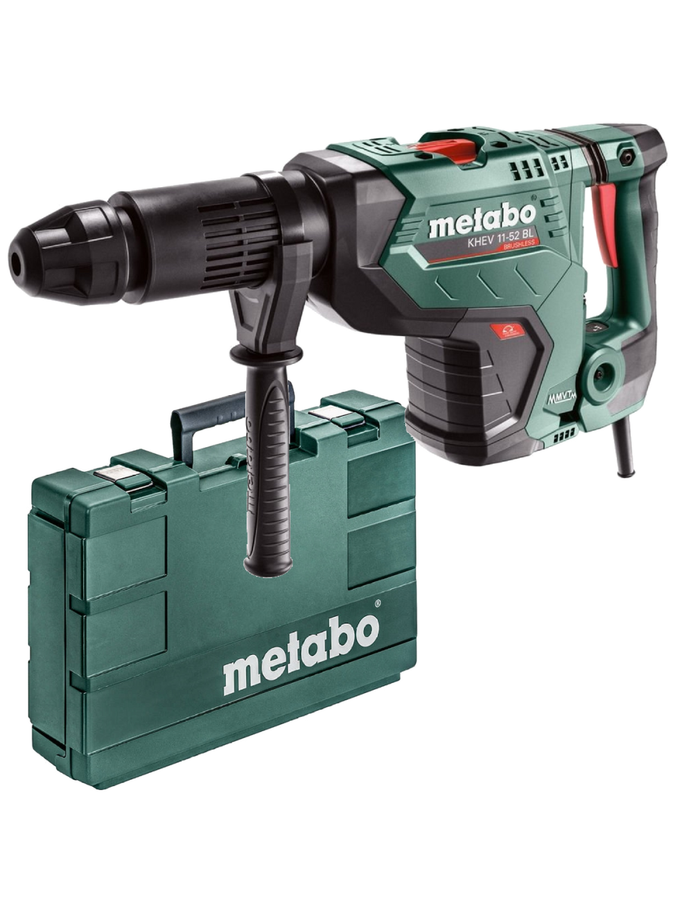 METABO MŁOT UDAROWY OBROTOWY MAX 1500W KHEV 11-52 BL 18.8J 12,4kg +5 DŁUT
