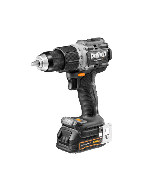 DEWALT WKRĘTARKA UDAROWA 18V DCD85ME2GT 90Nm 1x1,7Ah POWERSTACK GNF BL TSTAK MCLAREN