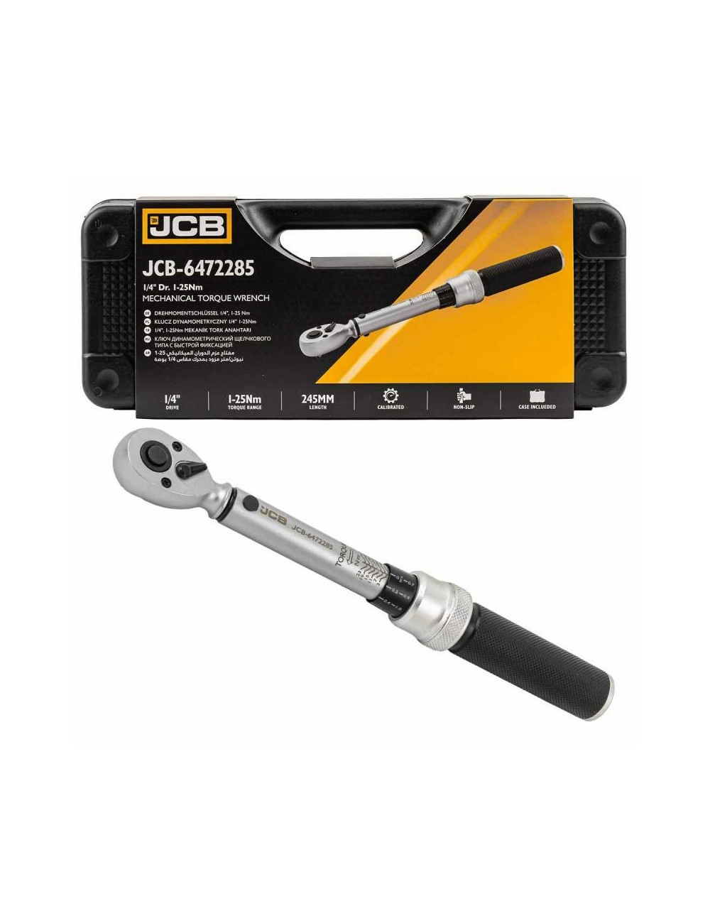 JCB KLUCZ DYNAMOMETRYCZNY 1/4" 1-25Nm