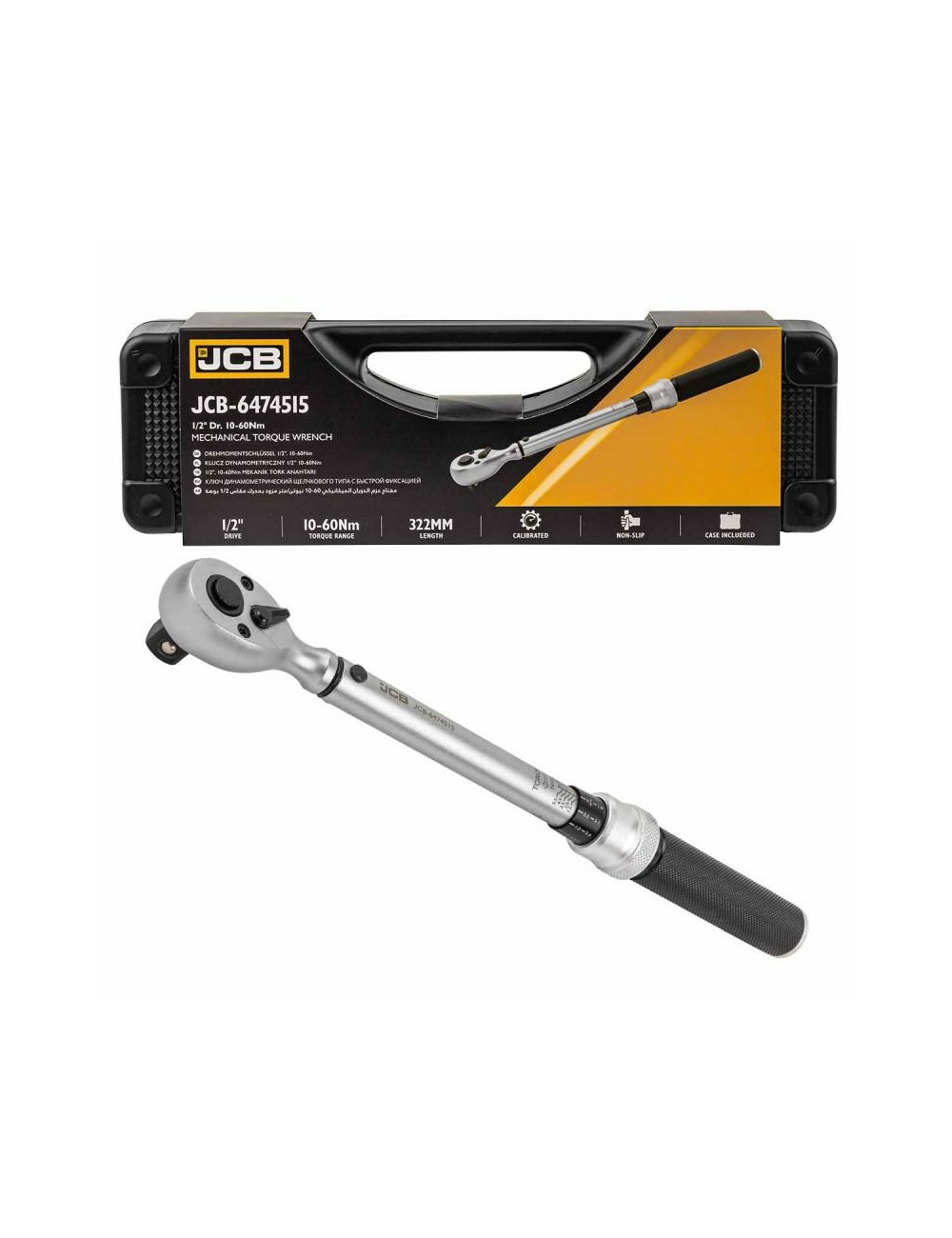 JCB KLUCZ DYNAMOMETRYCZNY 1/2" 10-60Nm