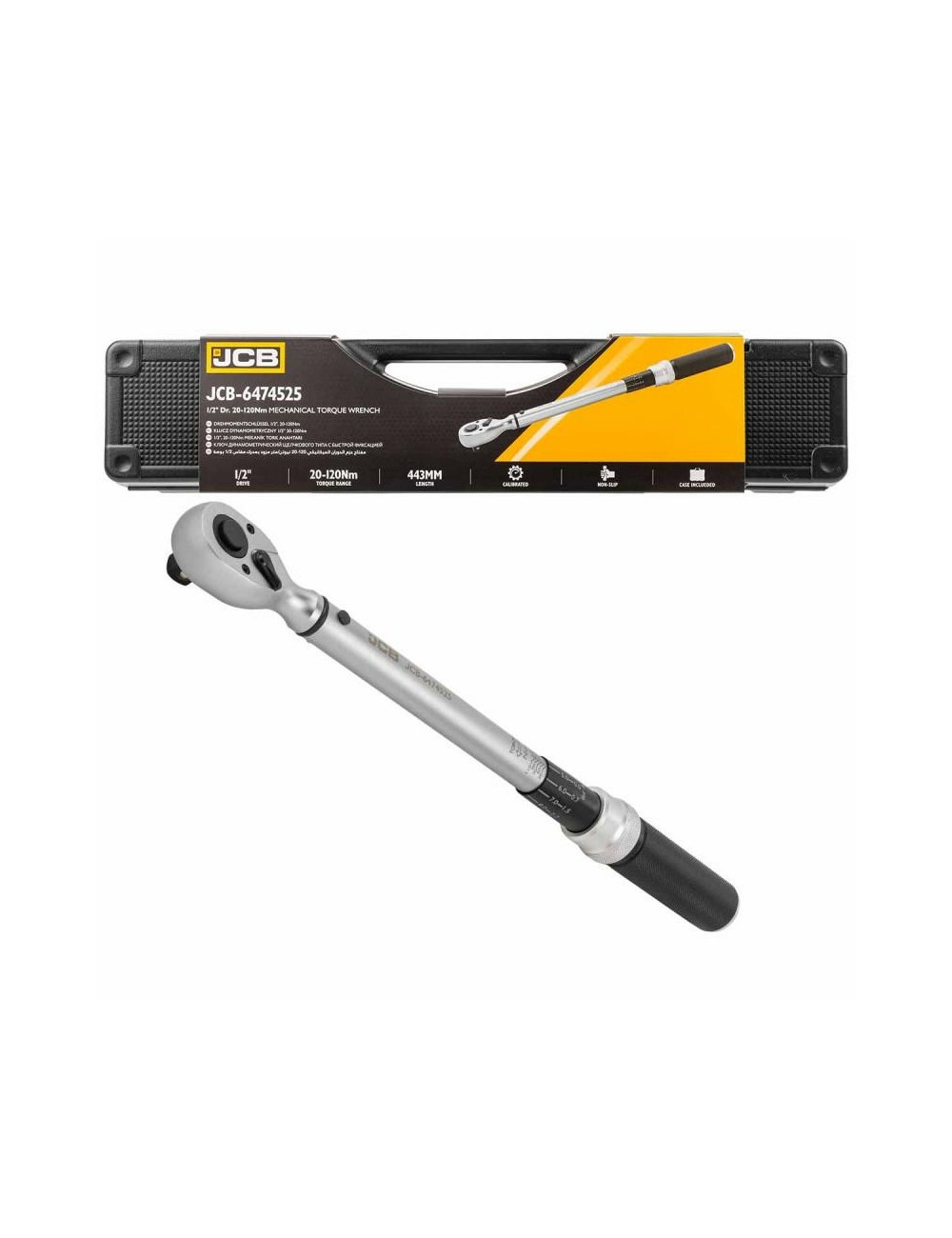 JCB KLUCZ DYNAMOMETRYCZNY 1/2" 20-120Nm