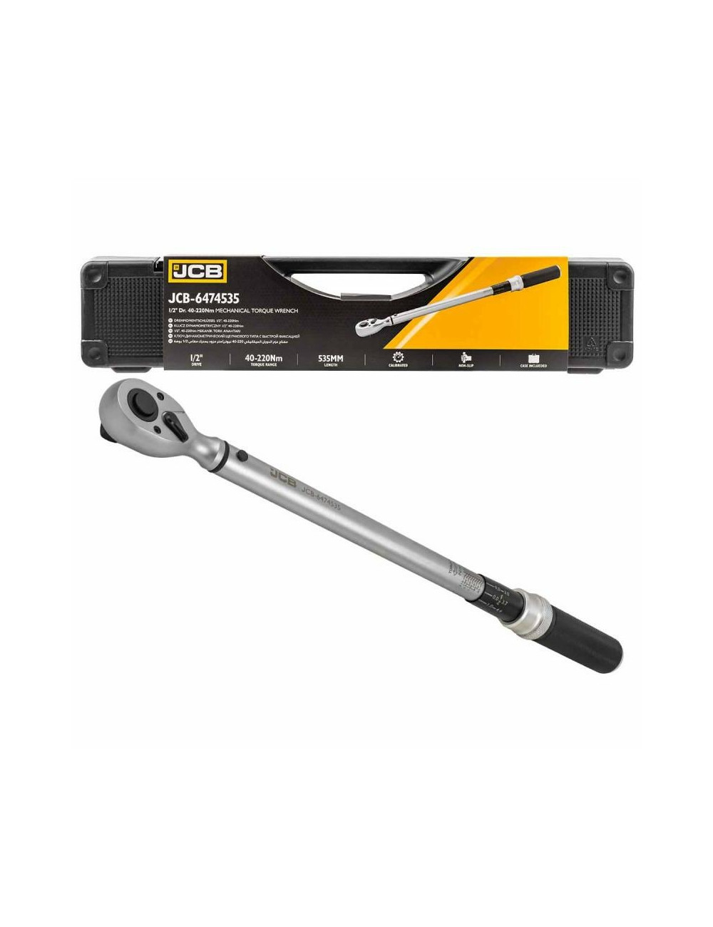 JCB KLUCZ DYNAMOMETRYCZNY 1/2" 40-220Nm