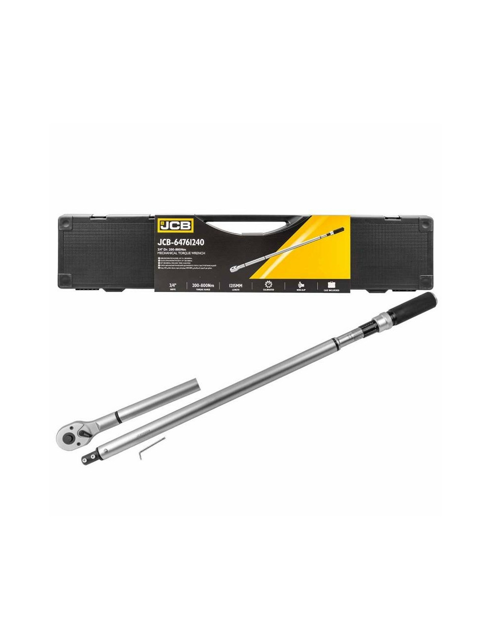 JCB KLUCZ DYNAMOMETRYCZNY 3/4" 200-800Nm