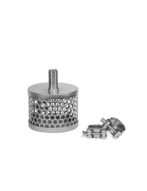 KOSZ DO WĘŻA SSAWNEGO 38 mm 1 1/2"+ 2x GBS OBEJMY