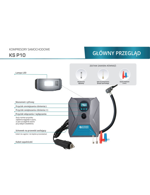 KONNER &amp; SOHNEN KOMPRESOR SAMOCHODOWY P10