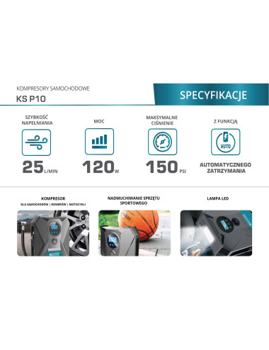 KONNER &amp; SOHNEN KOMPRESOR SAMOCHODOWY P10