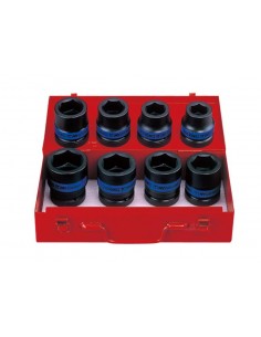 KING TONY NASADKI UDAROWE 1" KOMPLET 8 elem. 24, 27, 30, 32, 33, 36, 38, 41