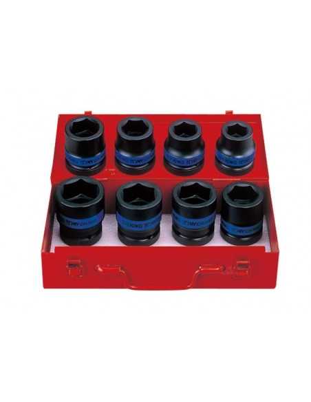 KING TONY NASADKI UDAROWE 1" KOMPLET 8 elem. 24, 27, 30, 32, 33, 36, 38, 41