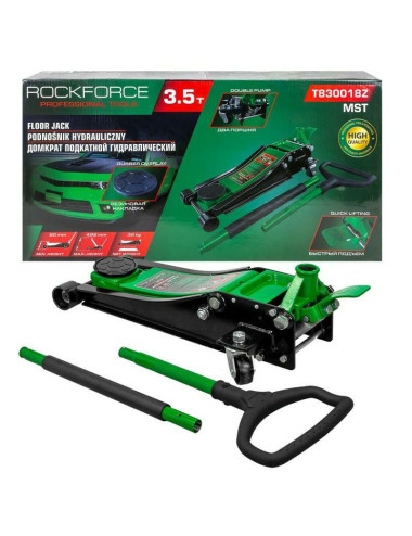 ROCKFORCE DŹWIGNIK "ŻABA" 3,5T 80-495mm NISKI PROFIL