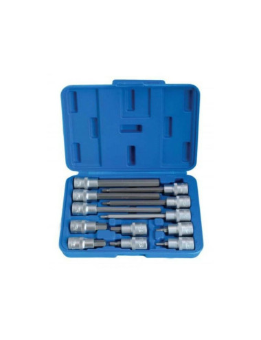 SATRA KLUCZE NASADOWE DŁUGIE HEX 1/2" 12el.