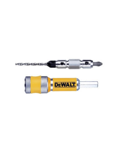 DEWALT POGŁĘBIACZ 12mm + WIERTŁO PILOTUJĄCE + KOŃCÓWKA PZ2