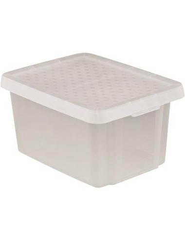 CURVER POJEMNIK ESSENTIALS 45L Z PRZYKRYWKĄ TRANSPARENTNY