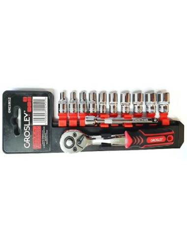 GROSLEY ZESTAW KLUCZY 1/2" 12cz.